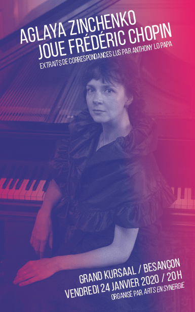 Aglaya Zinchenko joue Frédéric Chopin au Kursaal le 24 janvier 2020